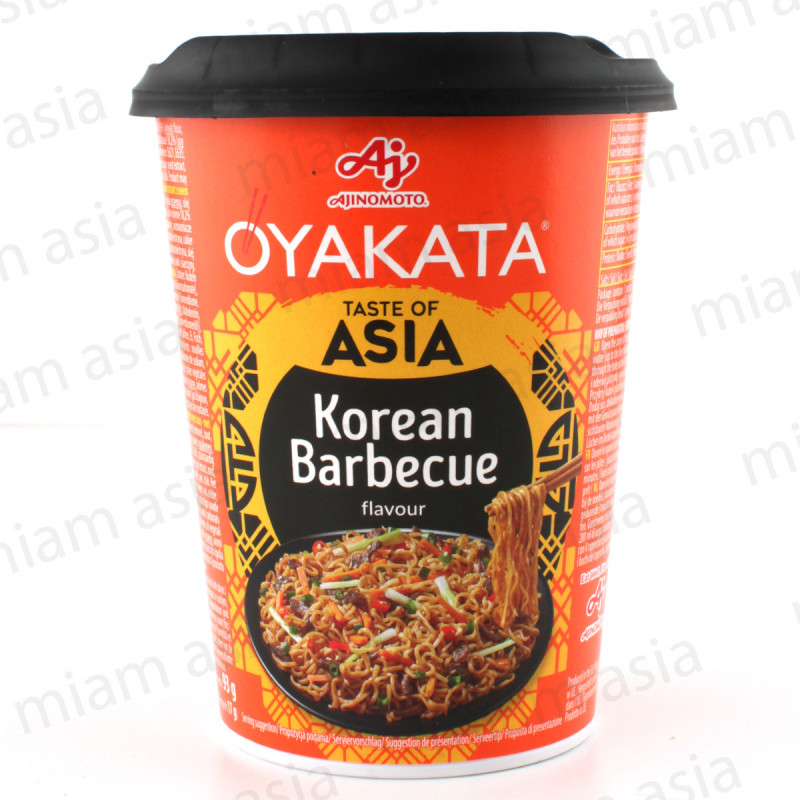 Soupe nouilles instantanée saveur Korean Barbecue 76g Oyakata