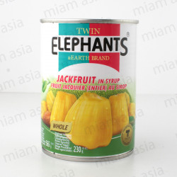 Fruit Jacquier entier au sirop 565g Twin Elephants