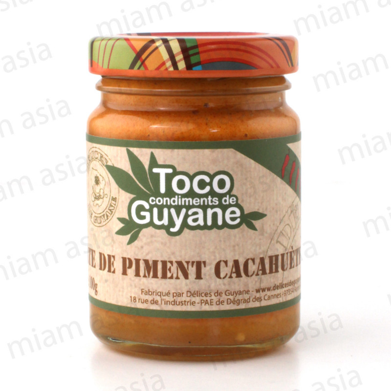 Pâte de piment cacahuete 100g Toco