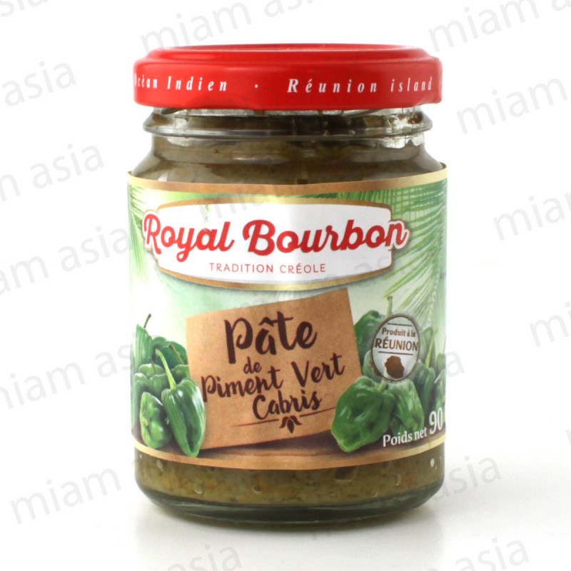 Pâte de piment vert Cabris 90g Royal Bourbon