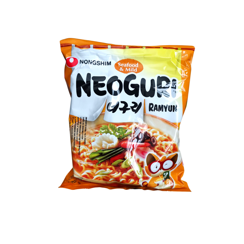 Nouilles saveurs fruits de mer NEOGURI Nongshim Ramyun 120g