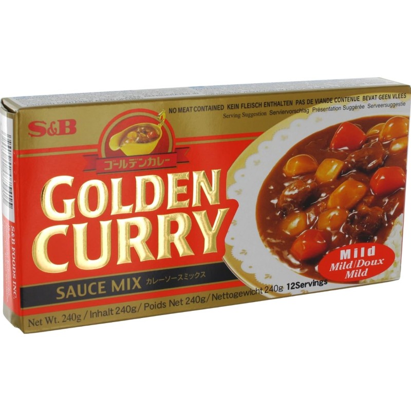 Mélange pour curry japonais doux 220g