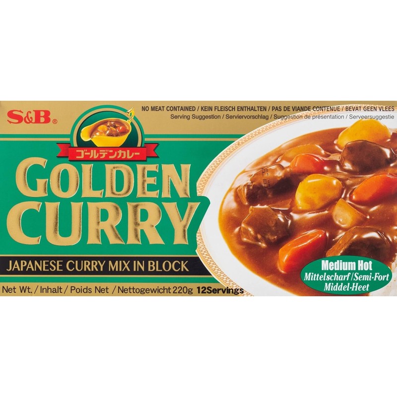 Mélange pour curry japonais médium Hot 220g