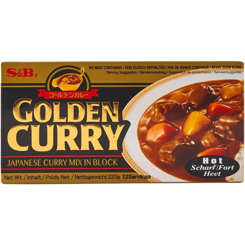Mélange pour curry japonais Hot 220g