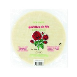 Galette de riz ronde 22cm 454g RED ROSES