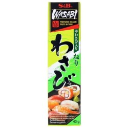 Pâte de raifort wasabi 43g S&B