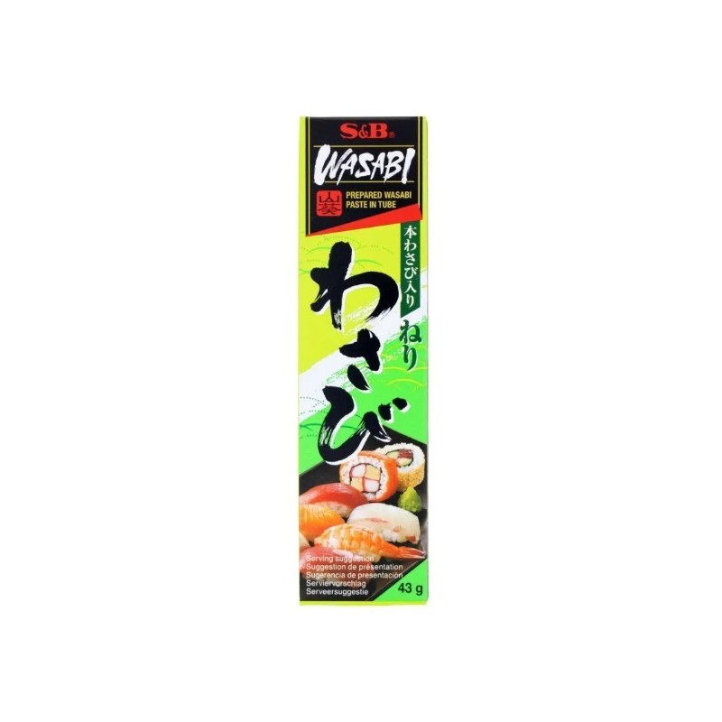 Pâte de raifort wasabi 43g S&B