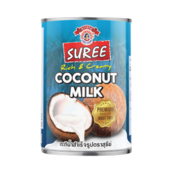 Lait de noix de coco Suree Brand 400ml | Sélectionné par Miam Asia