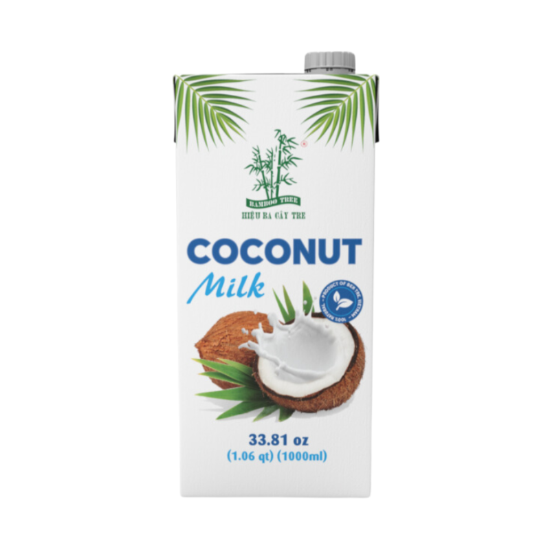 Lait de noix de coco 1litre Bambou Tree| Produit Miam Asia