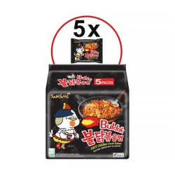 Ramen Buldak Samyang poulet très épicé pack 5x140g