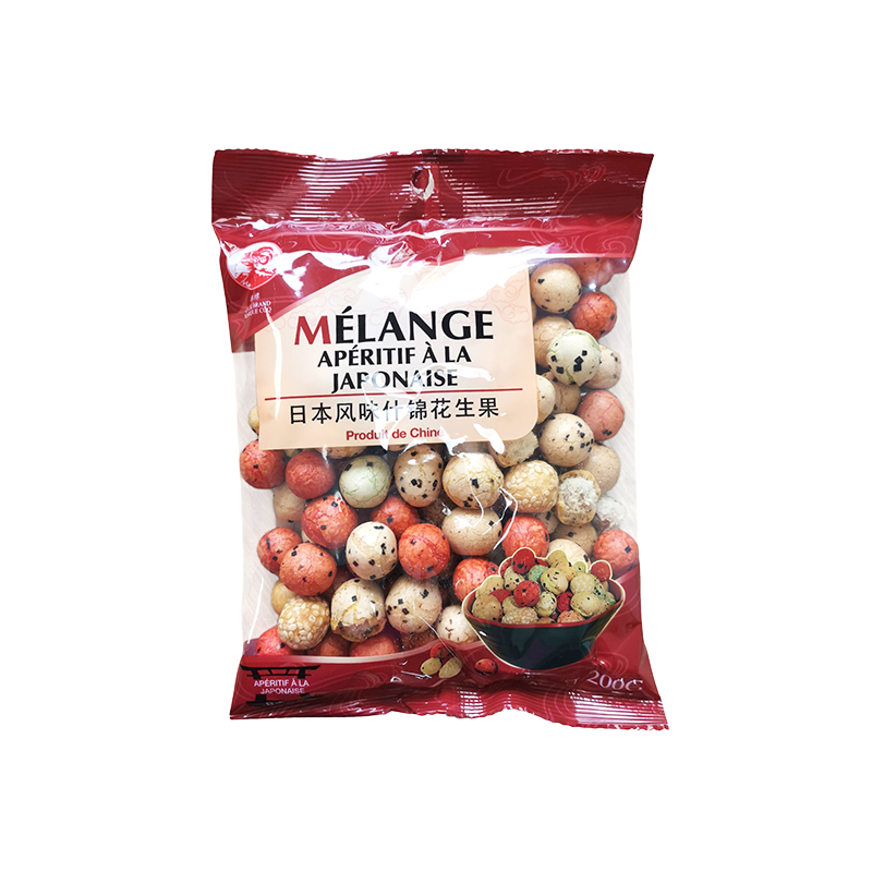Mélange apéritif à la japonaise