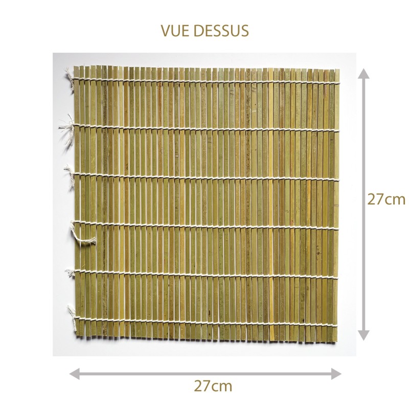 Natte à sushis 27cm