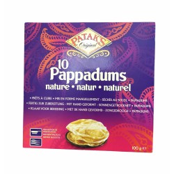 Pappadums nature PATAKS