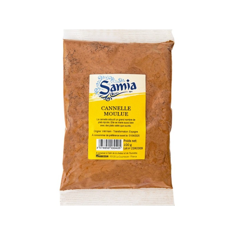 Cannelle moulue 100g SAMIA