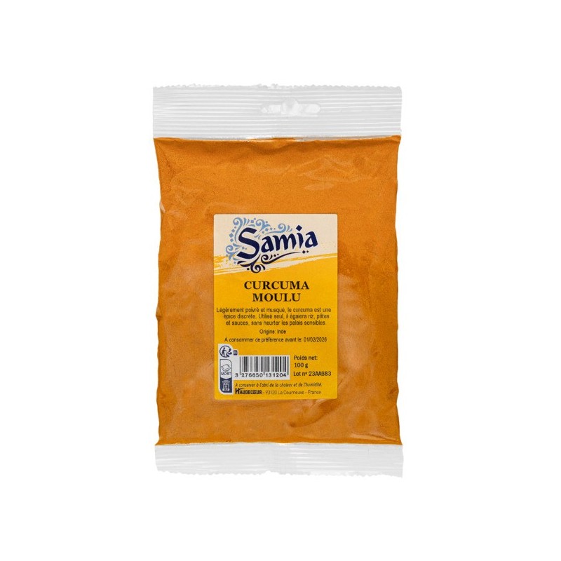 Curcuma moulu 100g SAMIA