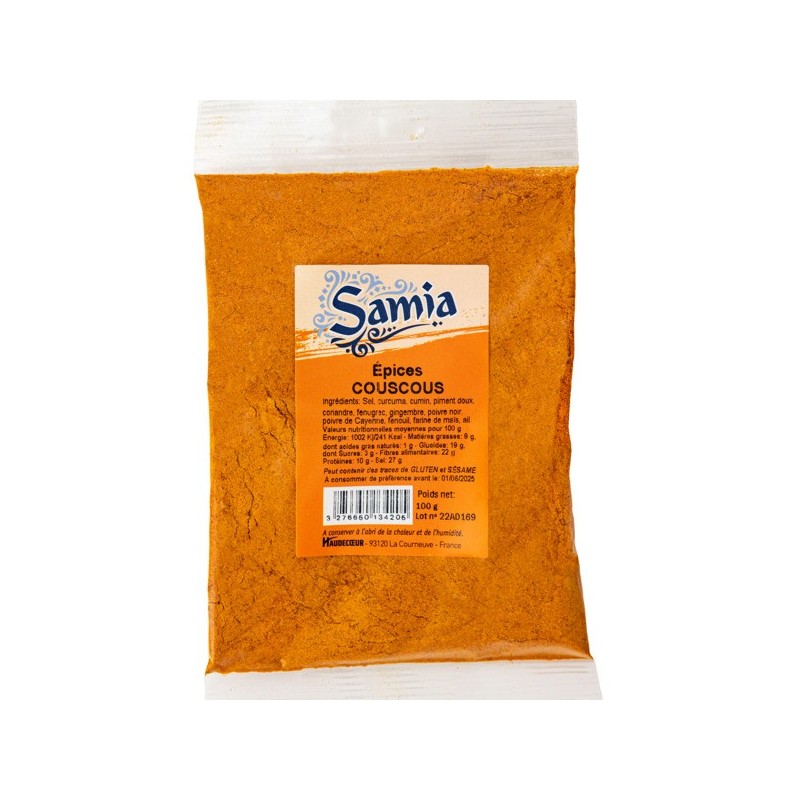 Épices pour couscous 100g SAMIA