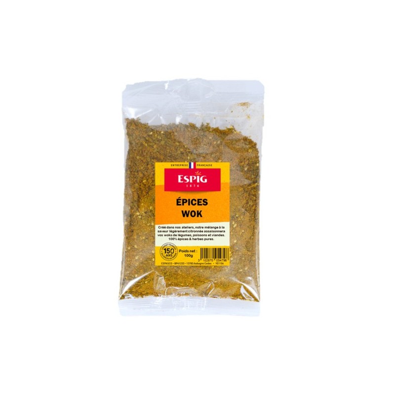 Épices Wok 100g | Mélange pour cuisine asiatique