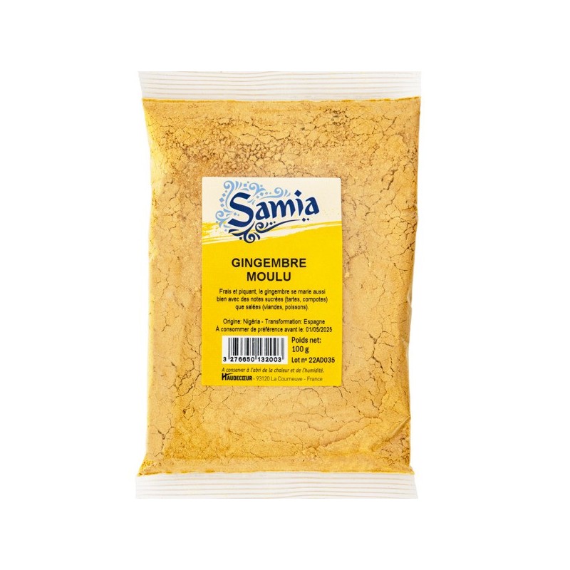 Gingembre moulu 100 g SAMIA