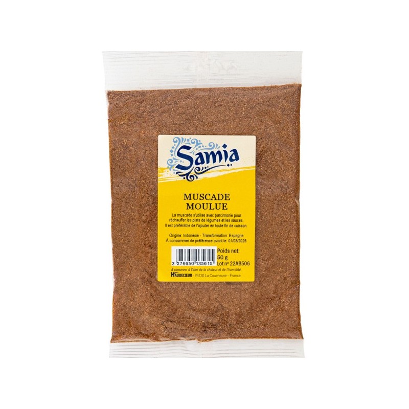Muscade moulue 50 g SAMIA