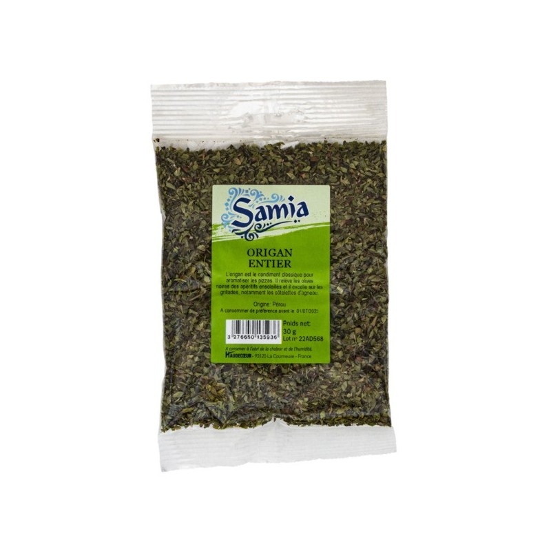 Origan entier 30 g SAMIA