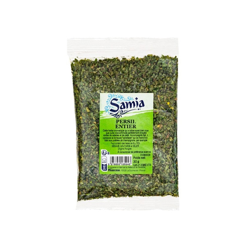 Persil entier 30 g SAMIA