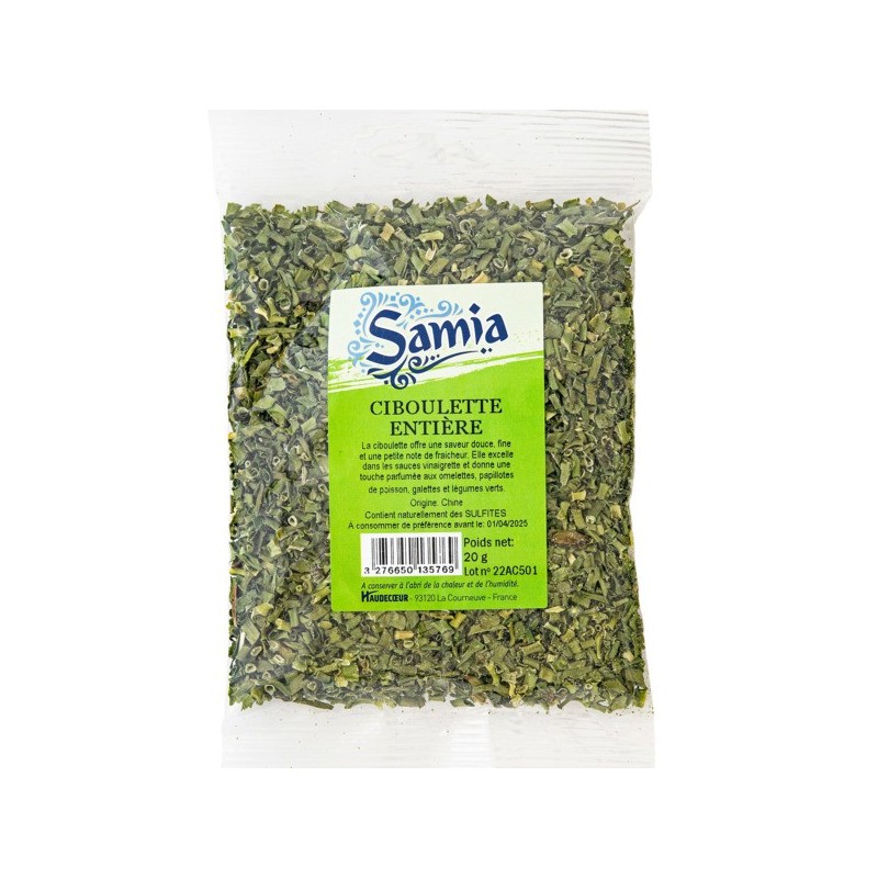 Ciboulette entière 20 g SAMIA