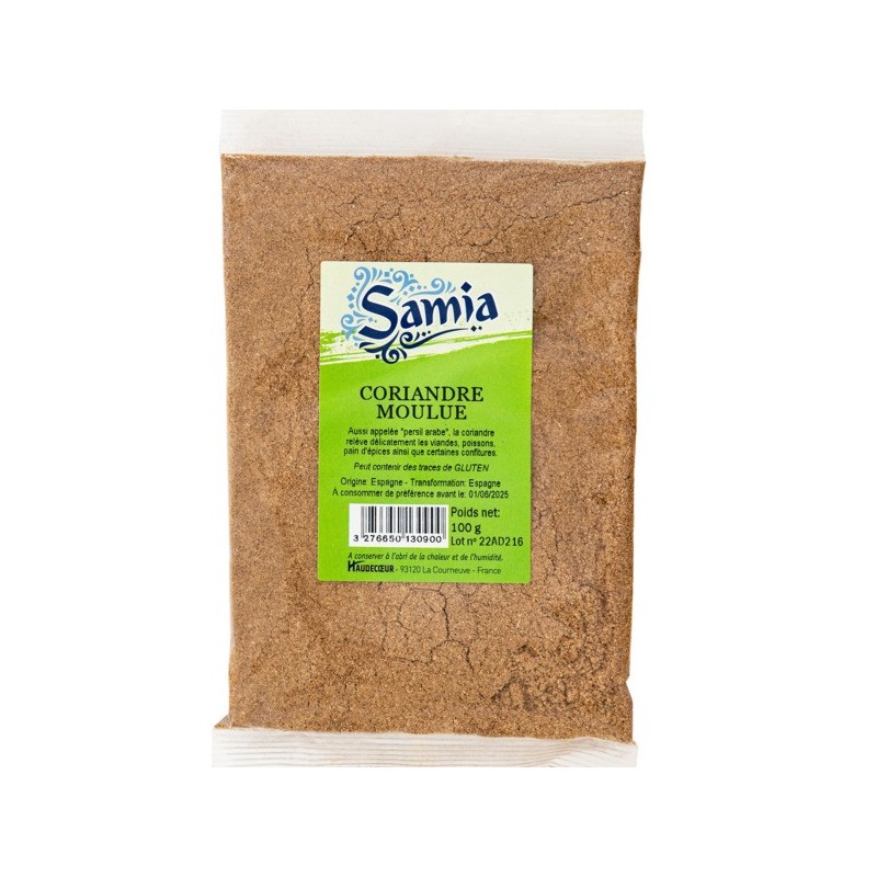 Coriandre moulue 100 g SAMIA