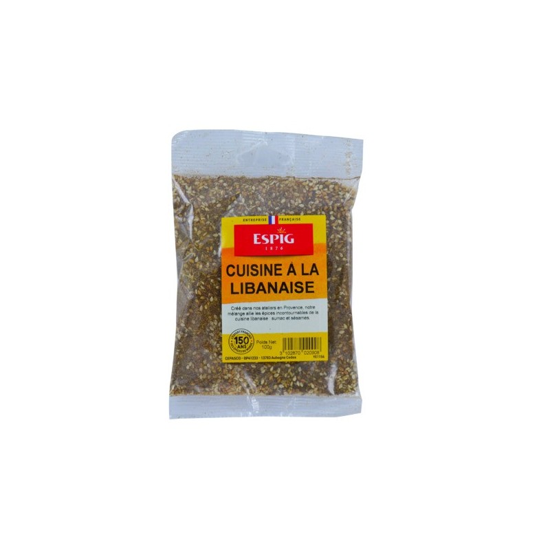 Cuisine libanaise 100 g ESPIG