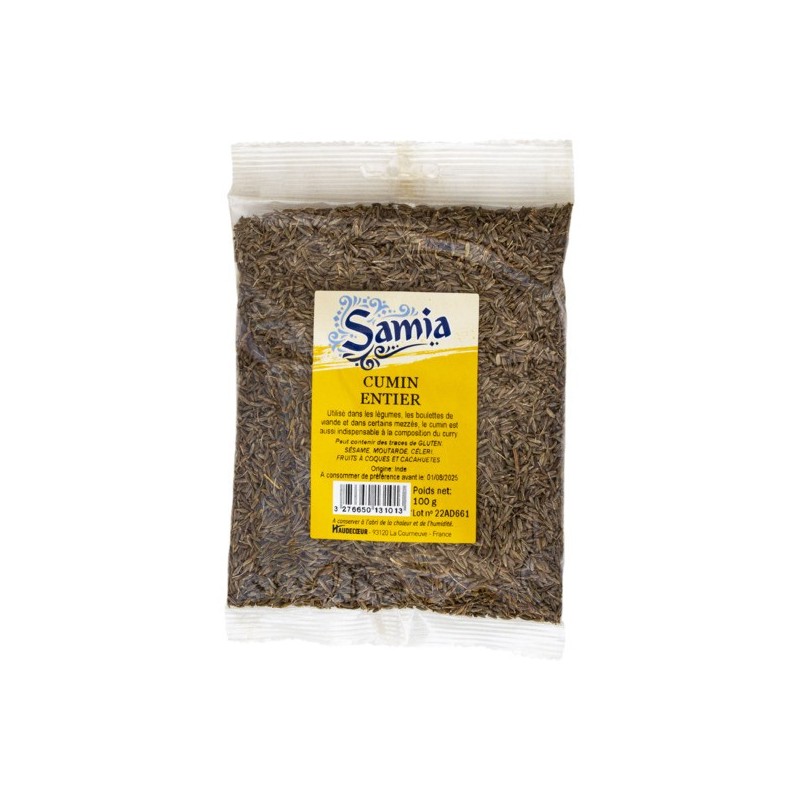 Cumin entier 100 g SAMIA