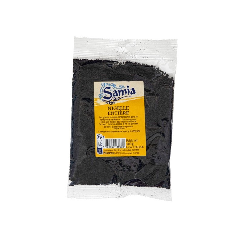 Nigelle graines entières 100 g SAMIA