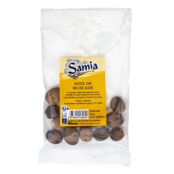 Noix de muscade moyennes 50 g SAMIA