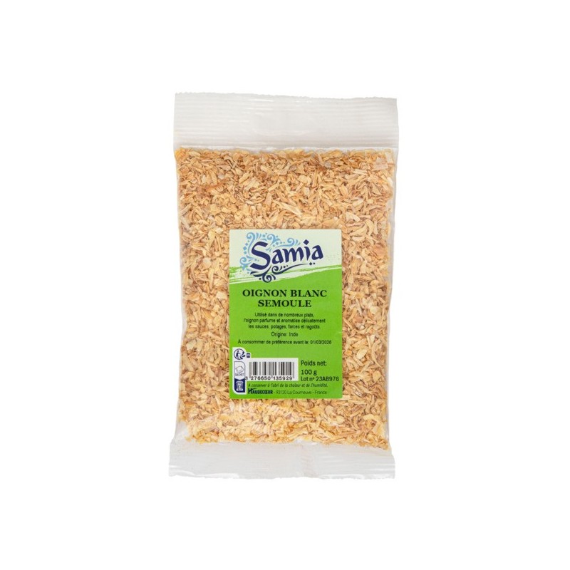 Oignon blanc semoule 100 g SAMIA