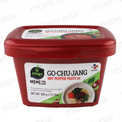 Pâte de piments rouges HOT Gochujang Ofood 500g