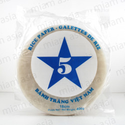 Galette de riz pour nems 18cm Banh Trang 400g