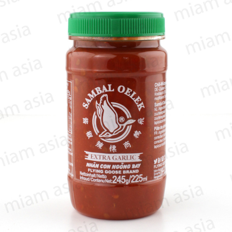 Pâte de piments à l'ail 245g Sambal Oelek