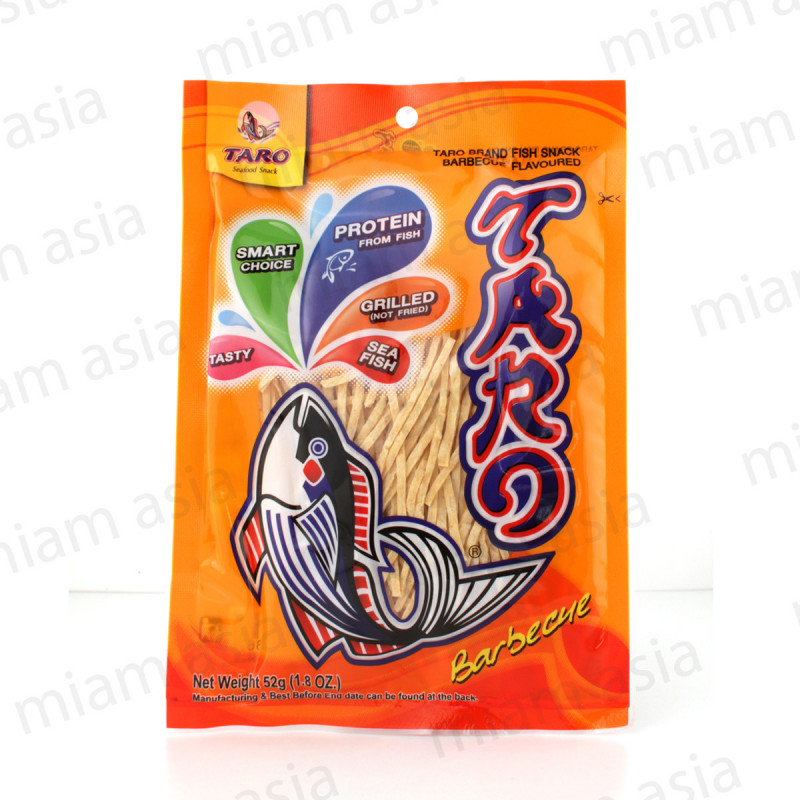 Snack de poisson goût BBQ 52g Taro Brand