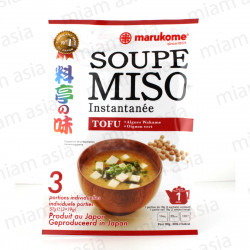 Soupe Miso instantanée 3x19g Marukome